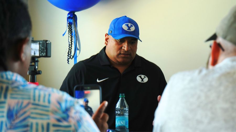 BYU football, golf classic, Kalani Sitake, 2026...