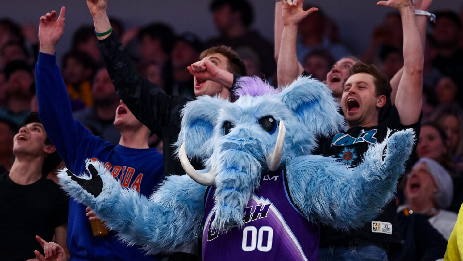 Jazz Mammoth Utah NBA NHL overlap...