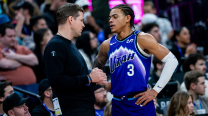 Will Hardy, Jazz players visit Lauri Markkanen in Finland