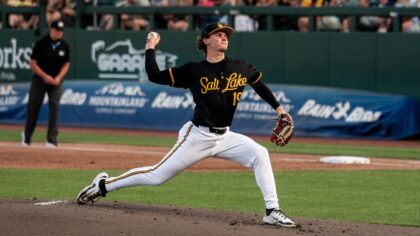 Salt Lake Bees George Klassen named PCL Pitcher of the Month