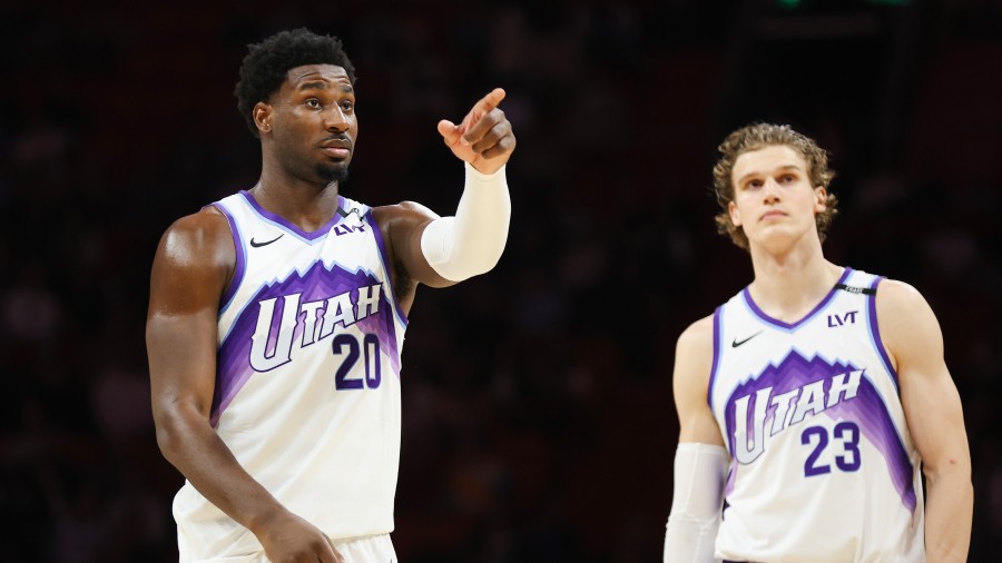 Jaren Jackson Jr. #20 of the Utah Jazz | Jazz mailbag...