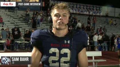 Cafe Rio Game Night Live player of the game: Woods Cross' Sam Bahr
