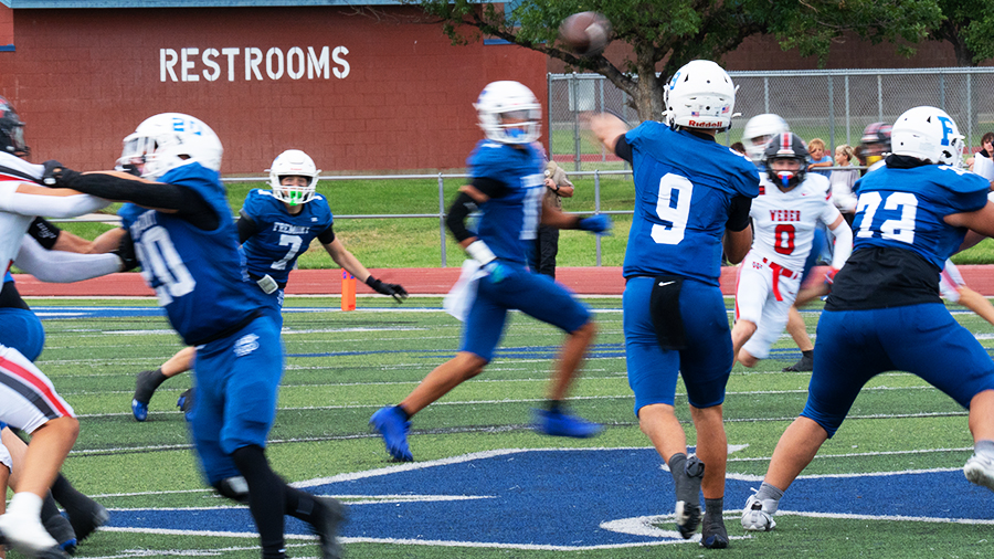Fremont plays Weber in a Utah high school football season opener for both teams, Friday, Aug. 14, 2...