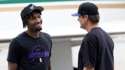 Will Darryn Peterson start in Game 1 for the Utah Jazz?