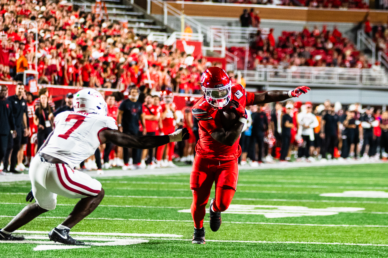 Wayshawn Parker, Utah dominated Arkansas....