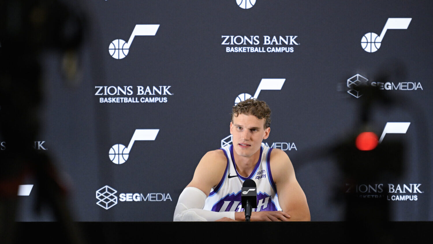 Utah Jazz Media Day Lauri Markkanen...