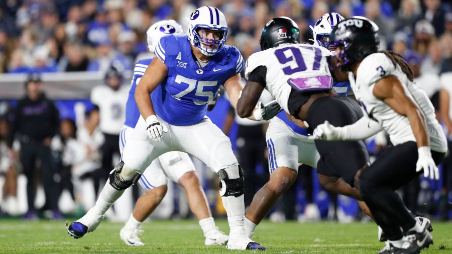 BYU football depth chart, TCU week, Andrew Gentry...