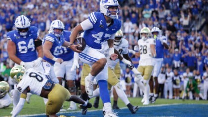 BYU makes a leap as Utah inches up in latest AP Top 25 rankings