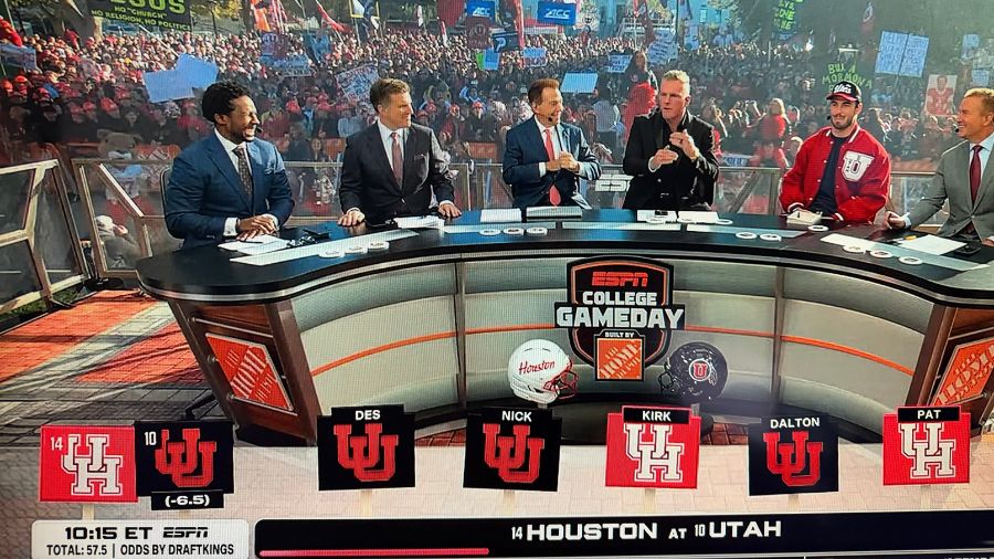 Utah-Houston College GameDay picks...