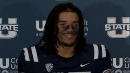 Asher Cunningham powers Utah State defense, earns Pac-12 weekly honor