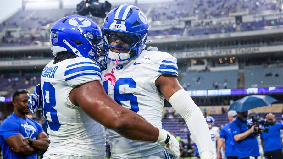 BYU football depth chart, Notre Dame week, Isaiah Glasker...