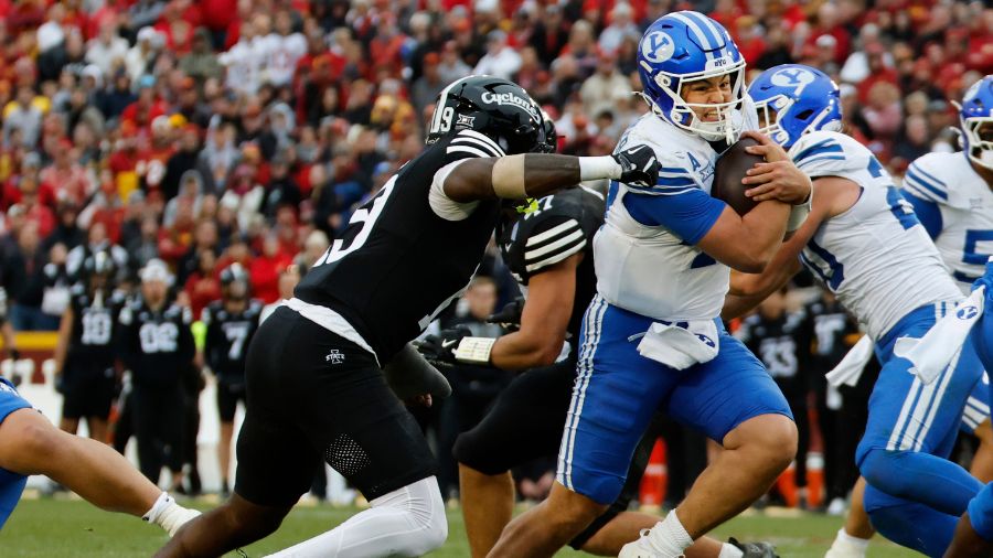 BYU football, Iowa State, Uniform Combination...