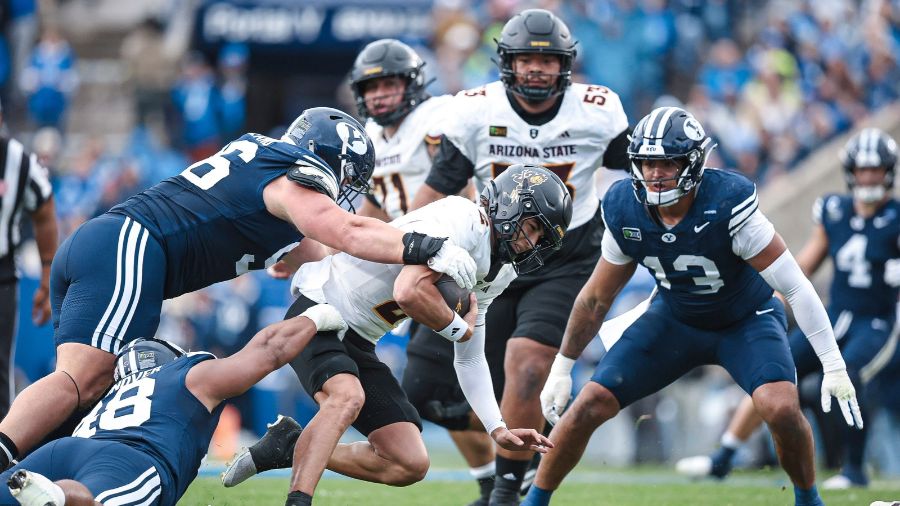 BYU football, Sacks, Arizona State, Kalani Sitake era...