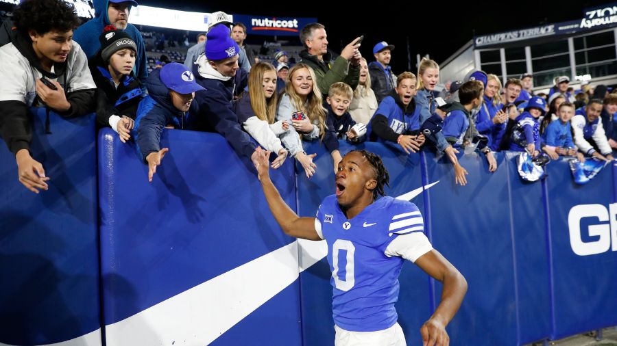 BYU football, uniform combination, Notre Dame game...