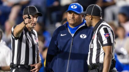 Four things we learned from Kalani Sitake as No. 8 BYU prepares for No. 2 Notre Dame